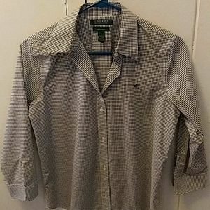 LAUREN Ralph Lauren Women's Long Sleeved Top